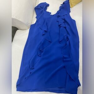 Blue semi formal dress